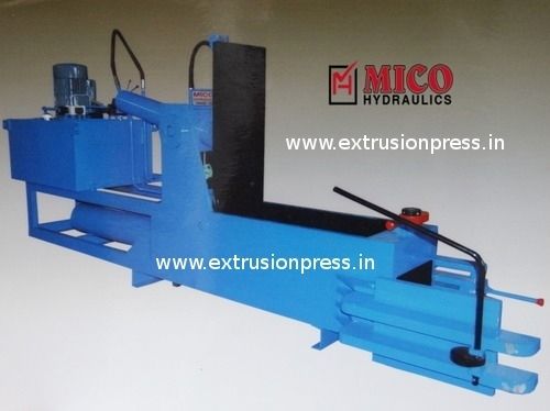 Double Compression Metal Scrap Baling Press