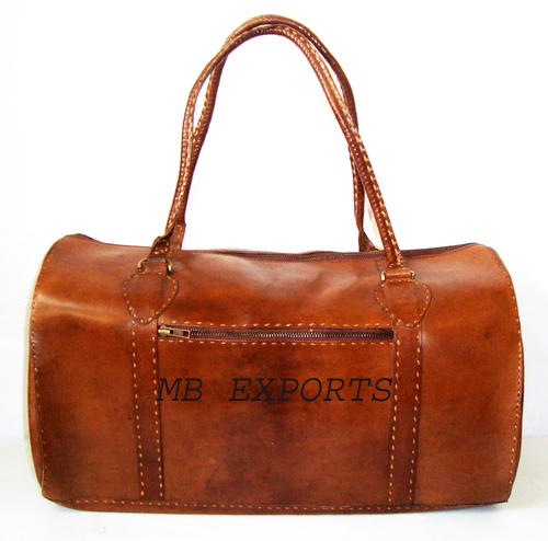 Leather Duffle Bag