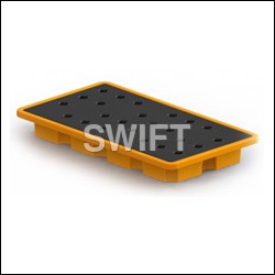 2 Drum Spill Containment Non Movable Pallets