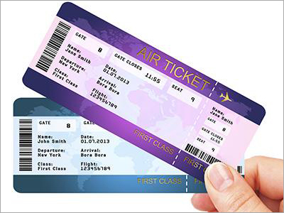 Cash Air Ticket Fees