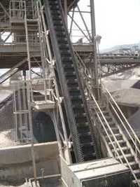 Steep Angle Belt Conveyor