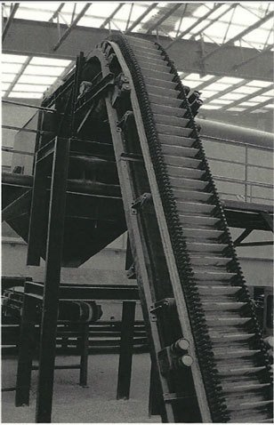 Cleated Angle Belt Conveyor