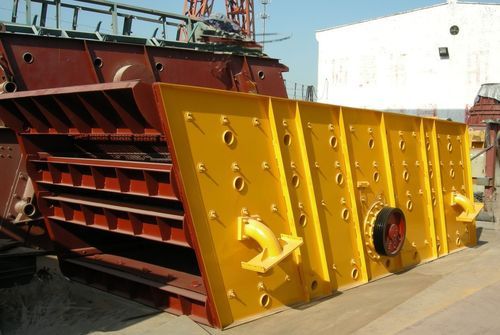 Double Deck Vibrating Screen Capacity: 15-500 Ton/day