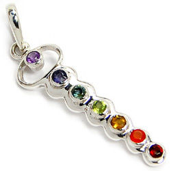 Gemstone Chakra Pendant Gender: Women'S