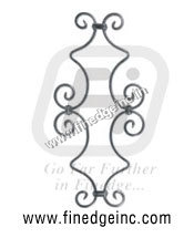 Gate Railings Clip on Unit