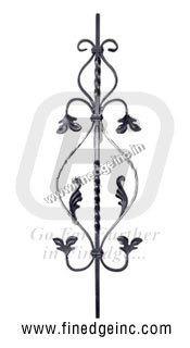 Wrought Iron Decorative Wall Panels - Wrought Iron, Variable Dimensions, Powder Coated | Elegant Design, Corrosion Resistant, Easy Installation