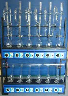 Kjeldahl Combined Digestion And Distillation Unit