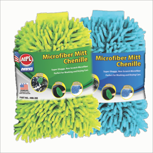 Microfiber Mitt Chenille