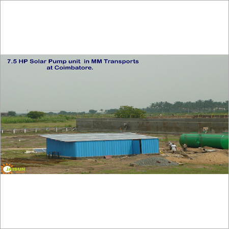 7.5 HP Solar Pump Unit
