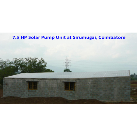 7.5 HP Solar Pump Unit