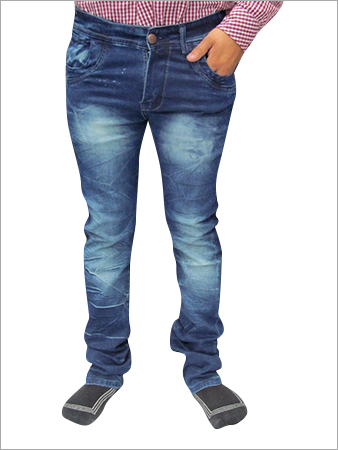 Mens Narrow Bottom Jeans