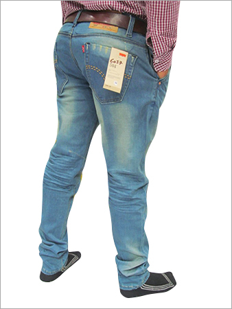 Wrinkled Jeans