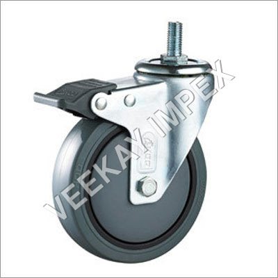 Medical PU Grey Caster Wheels