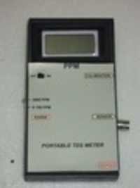 Portable Tds Meter - 185 X 82 X 47 Mm, Cream And Black | Battery Operated, Handheld, Dual Range 0-100 Ppm & 0-2000 Ppm