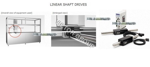 Linear Shaft Drive for Food container inspection equipment