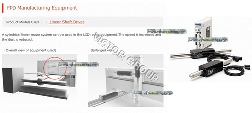 Linear Shaft Drive for fpd equipents