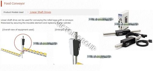 Linear Shaft Drive for food production equipments