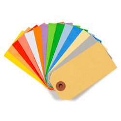 Custom Tag - Paper Material, Rectangle Shape, Versatile Use for Garments Industry | Innovative Design, Vibrant Colors, Easy to Use