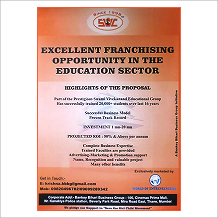 Franchise Development in Education Sector