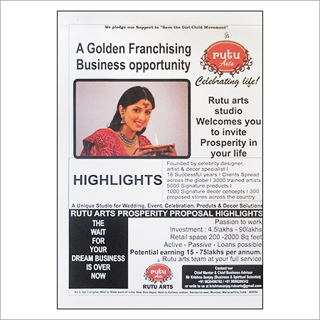 Golden Franchising Bussiness Opportunity