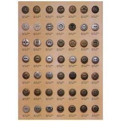 Round Decorative Metal Button