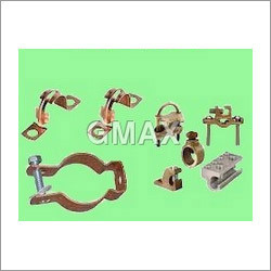 Copper Ground Rod Clamp - Copper Clad Steel Material | Heat Resistant, Rust Proof, Dimensional Accuracy, Rugged Design, Fine Finish