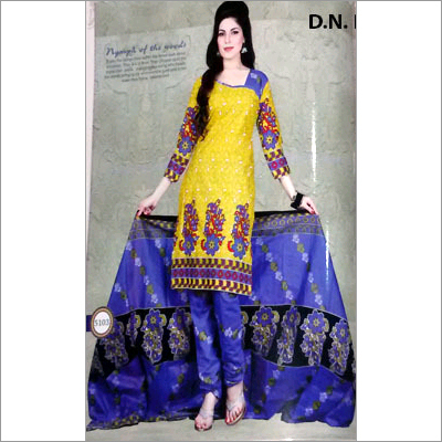 Cotton punjabi suit