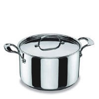 Sauce Pot With Lid,3-Ply Height: 6 Inch (In)