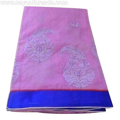 Embroidered Silk Sarees