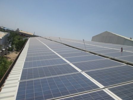 Industrial Solar Power Plant