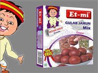 Gulab Jamun Mix - Cardboard Box 500g , Authentic Flavor, Easy To Use, Tamper Proof Packaging, Longer Shelf Life, No Preservatives