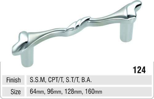 160MM Cabinet Handles - Metal, Silver, 160mm | Durable Design, Easy Install, Elegant Style, Fine Finish