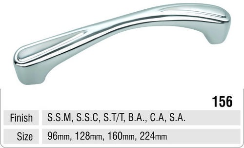 Crystal Cabinet Handles - Metal, 96mm to 224mm, Chrome Finish | Elegant Design, Rust Resistant, Easy Installation