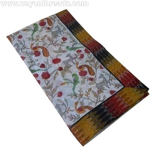 Printed Knitted Saree