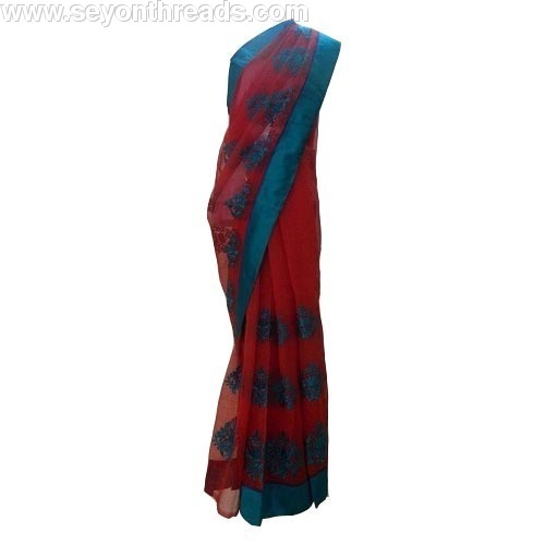 Knitting Saree