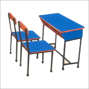 Wooden School Benches