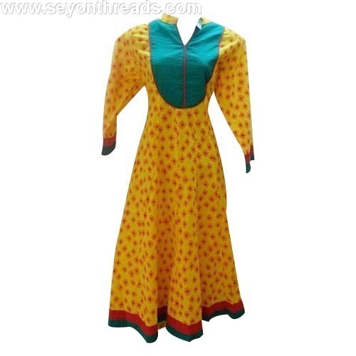 Printed Anarkali Kurtis