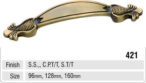 Brass Cabinet Handles - Brass Alloy, 96/128/160mm, Gold | Durable Design, Easy Mount, Corrosion Resistant, Elegant Finish