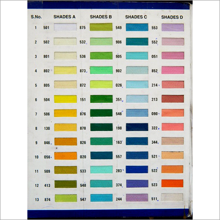 Zippers Color Shades