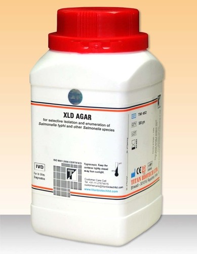 XLD Agar - Agar Based, 500g White | Selective Media, Reliable Results, Easy To Use