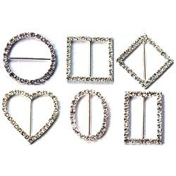 Brass Rhinestone Buckles