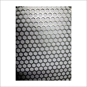 Hexagonal Hole Perforated Sheet
