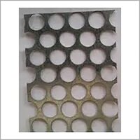 Round Hole Perforated Sheet - Color: Silver