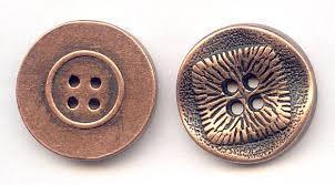 Round Copper Button