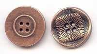 Round Copper Button