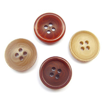 Plastic Polyester Button
