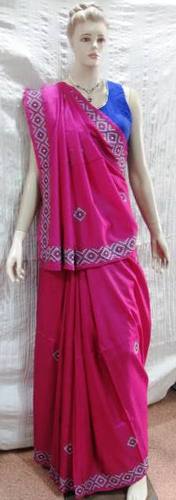 SILK SAREE WITH RESHAM WORK