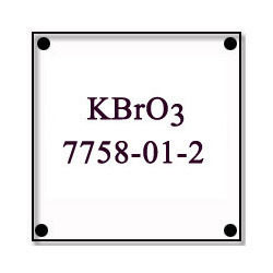 Potassium bromate for baking bread