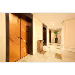 Fused Metal Elevator Doors