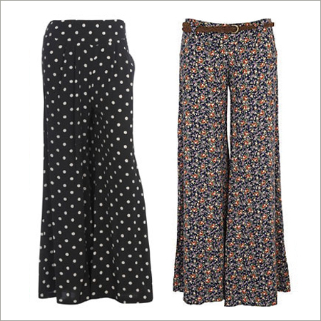 Printed Palazzos Pants Printed Palazzos Pants